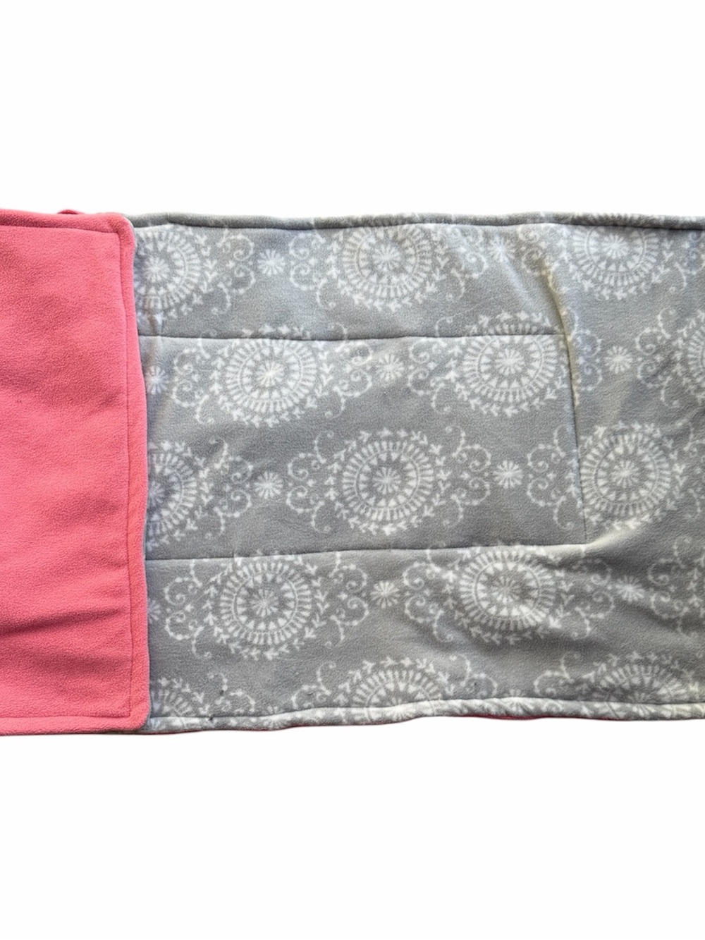 Guinea Pig Cage Liner Fleece Midwest 24” x 47” New Gray Pink Paisley
